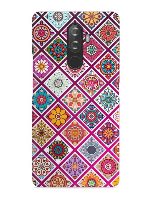 Seamless Tile Pattern Snap Case for Lenovo K8 Note Zapvi