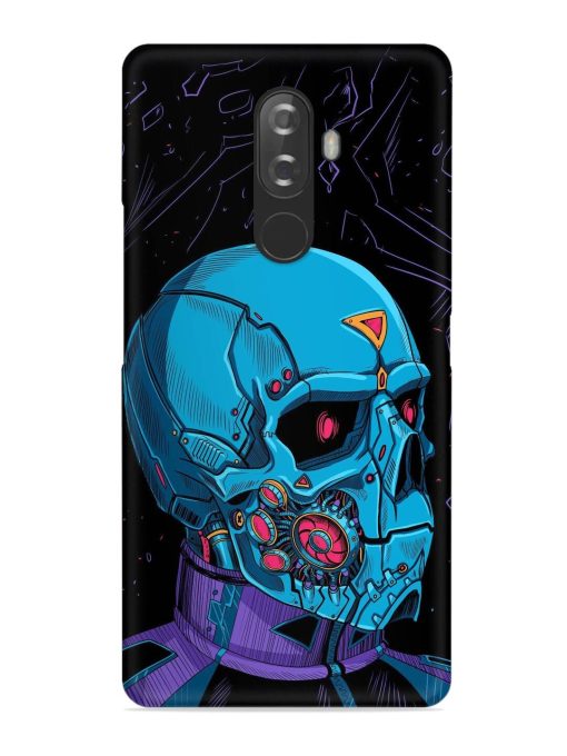 Skull Robo Vector Snap Case for Lenovo K8 Note Zapvi