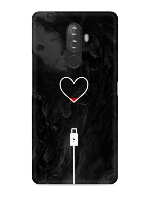 Heart Charging Vector Snap Case for Lenovo K8 Note Zapvi