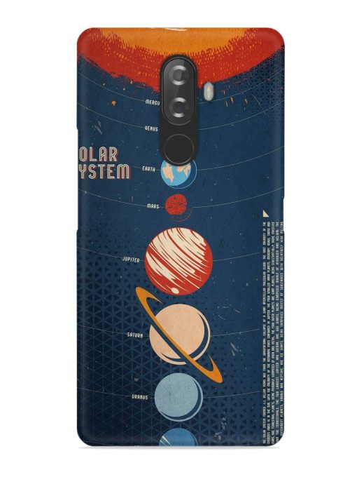 Solar System Vector Snap Case for Lenovo K8 Note