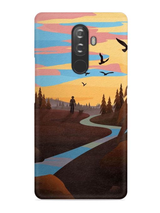 Natural Landscape Art Snap Case for Lenovo K8 Note