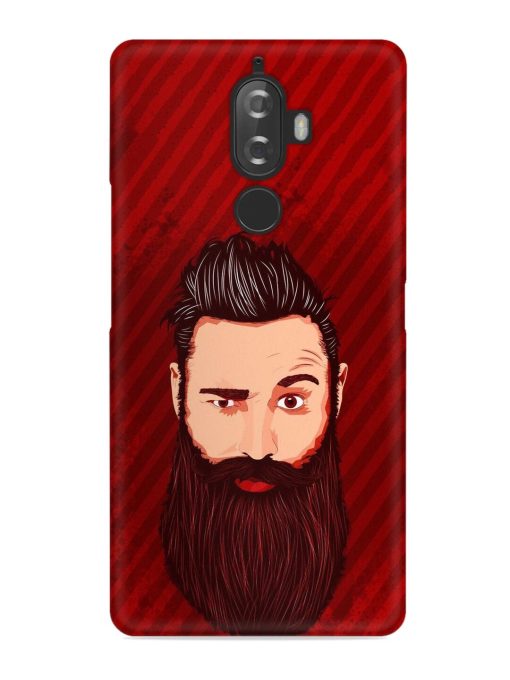 Beardo Man Snap Case for Lenovo K8 Plus Zapvi