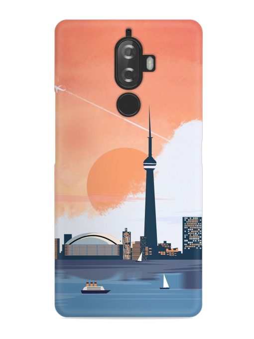 Toronto Canada Snap Case for Lenovo K8 Plus Zapvi