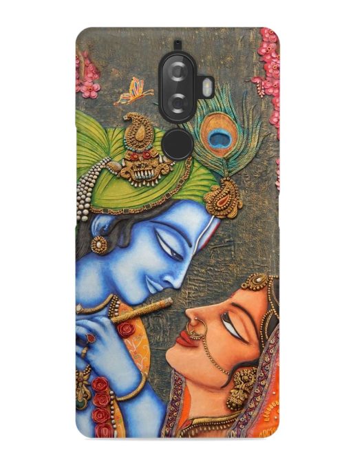 Lord Radha Krishna Flute Art Snap Case for Lenovo K8 Plus Zapvi