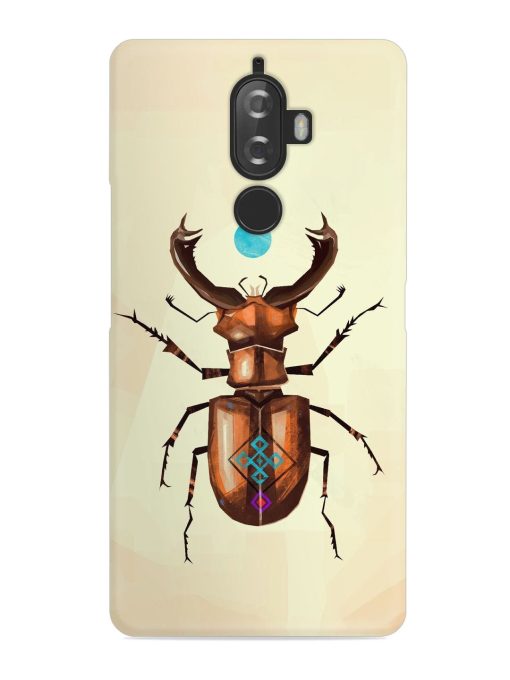 Stag Beetle Vector Snap Case for Lenovo K8 Plus