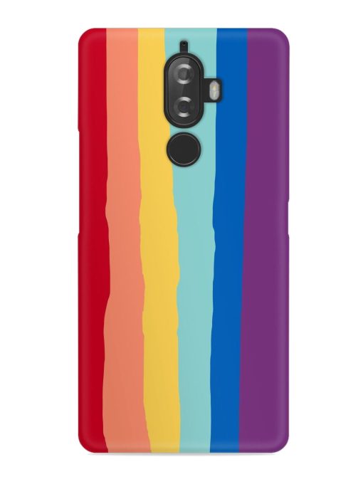 Rainbow Genuine Liquid Snap Case for Lenovo K8 Plus Zapvi