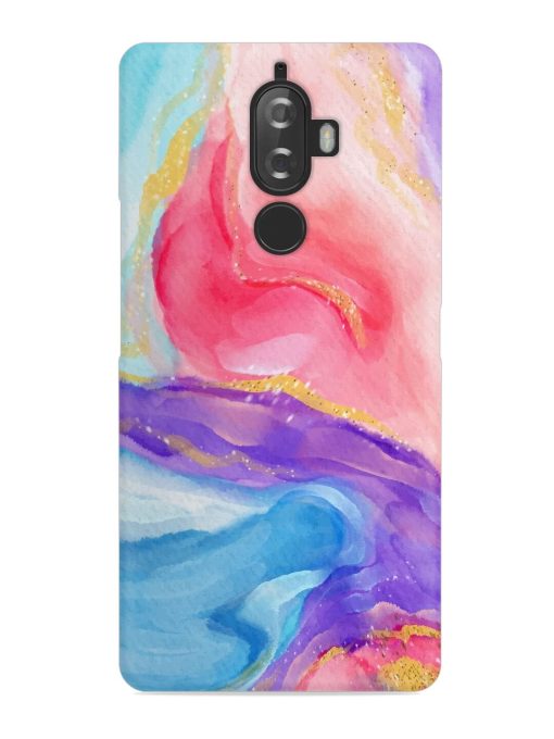 Watercolor Gradient Snap Case for Lenovo K8 Plus