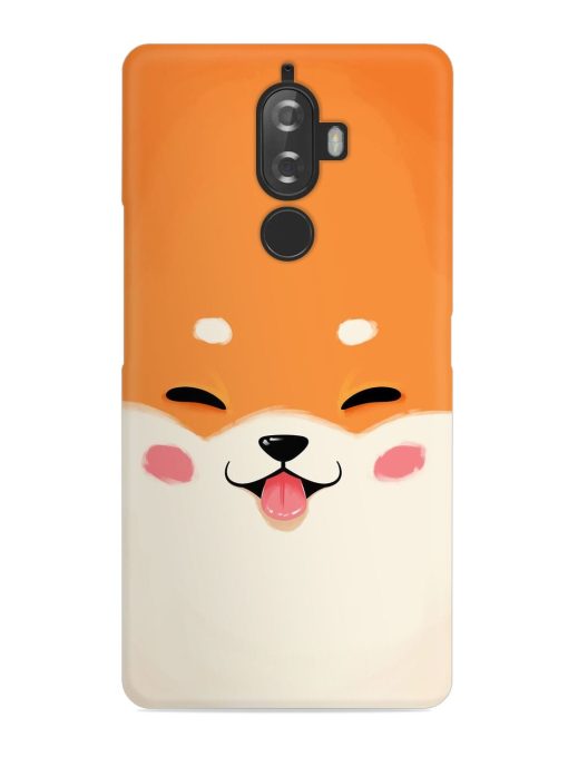 Happy Cat Art Snap Case for Lenovo K8 Plus Zapvi