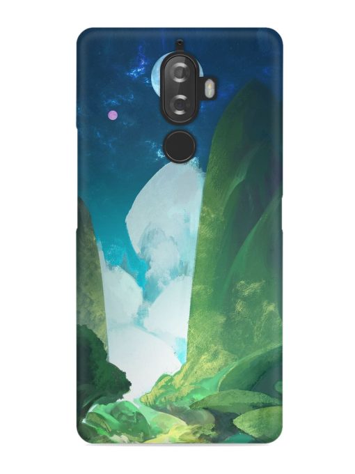 Abstract Art Of Nature Snap Case for Lenovo K8 Plus Zapvi