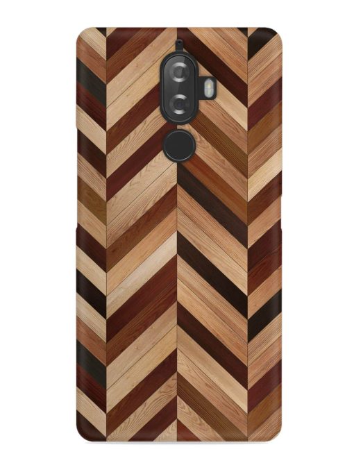 Seamless Wood Parquet Snap Case for Lenovo K8 Plus