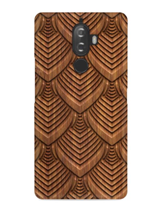 Carved Pattern On Snap Case for Lenovo K8 Plus