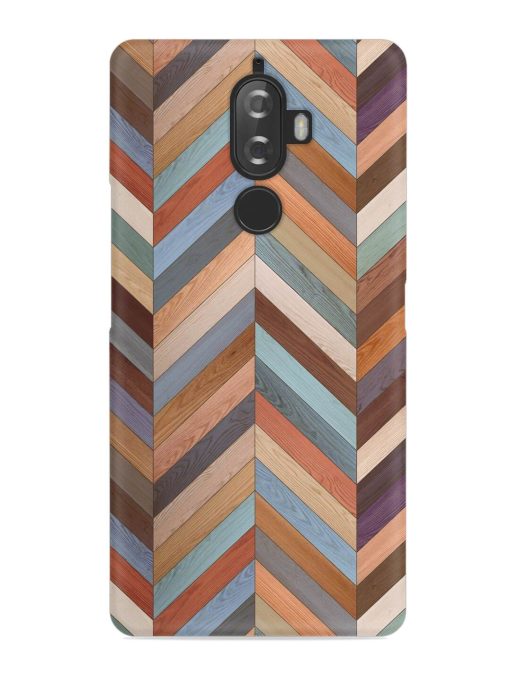 Seamless Wood Parquet Snap Case for Lenovo K8 Plus