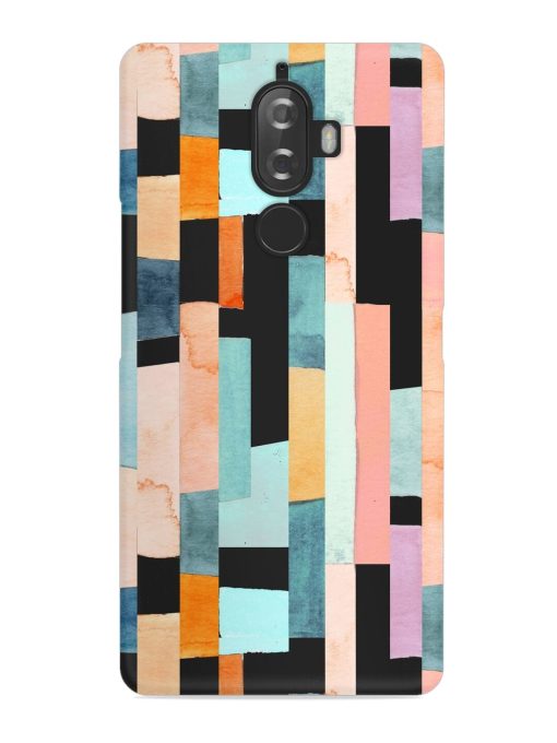 Geometric Seamless Pattern Snap Case for Lenovo K8 Plus Zapvi