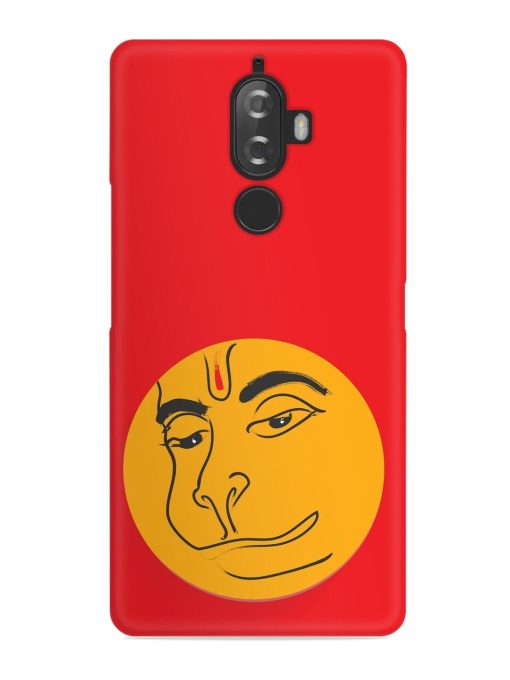 Lord Hanuman Vector Snap Case for Lenovo K8 Plus Zapvi