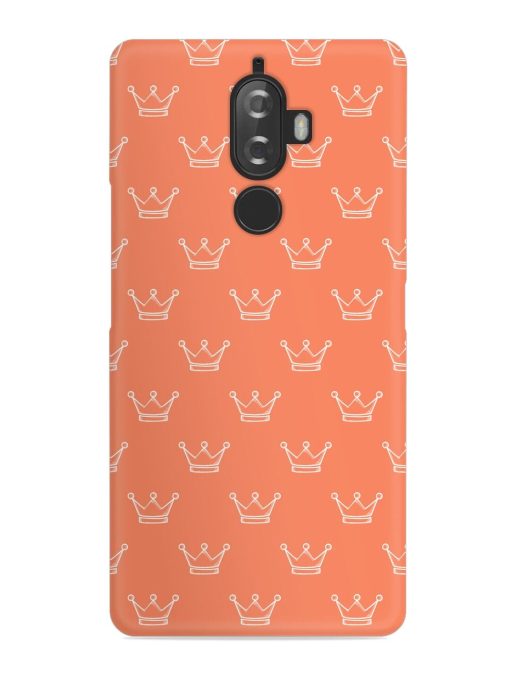 Hand Drawn Crown Snap Case for Lenovo K8 Plus Zapvi