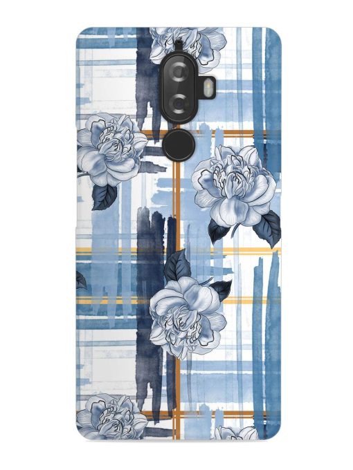 Watercolor Pattern Rose Snap Case for Lenovo K8 Plus Zapvi