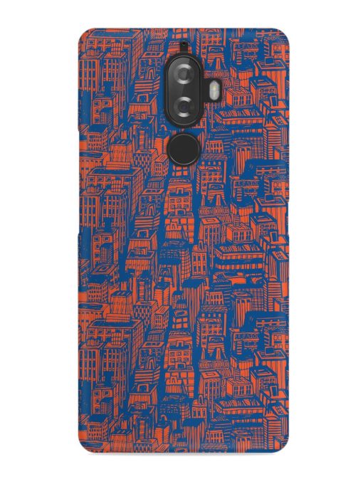 Hand Drawn Seamless Snap Case for Lenovo K8 Plus Zapvi