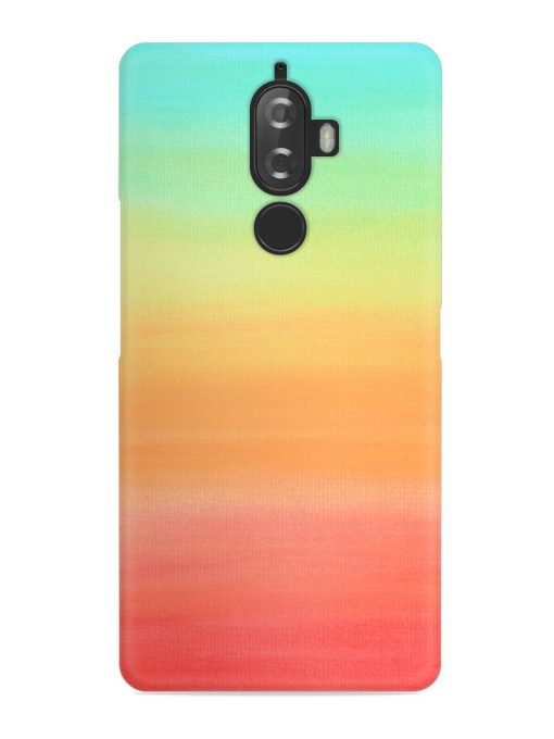 Background Sky Watercolor Snap Case for Lenovo K8 Plus Zapvi