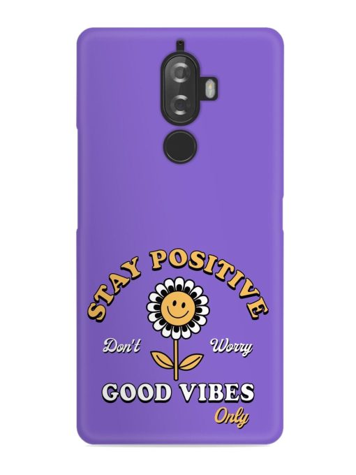 Retro Positive Flower Snap Case for Lenovo K8 Plus