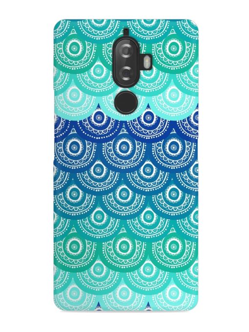 Ethnic Seamless Pattern Snap Case for Lenovo K8 Plus Zapvi