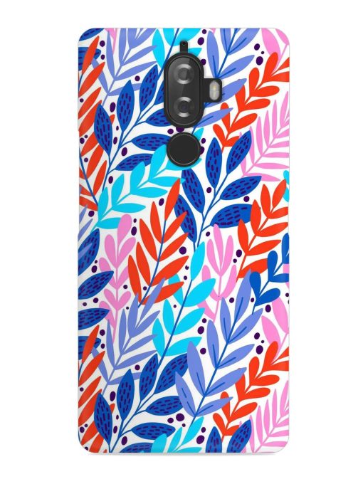 Bright Floral Tropical Snap Case for Lenovo K8 Plus