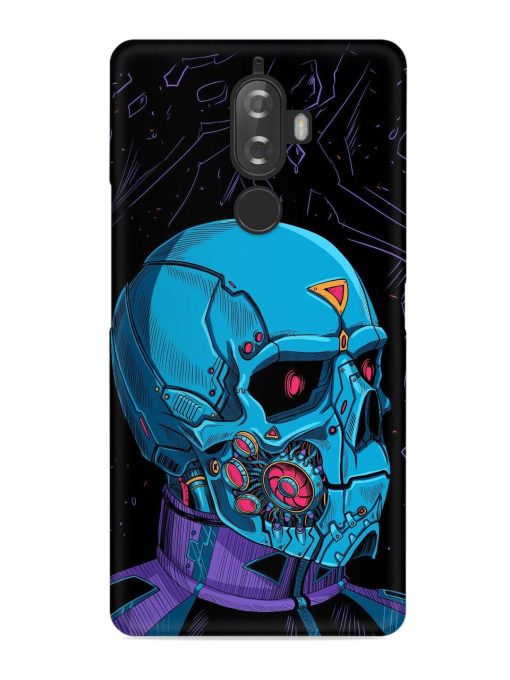 Skull Robo Vector Snap Case for Lenovo K8 Plus Zapvi