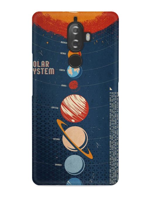 Solar System Vector Snap Case for Lenovo K8 Plus