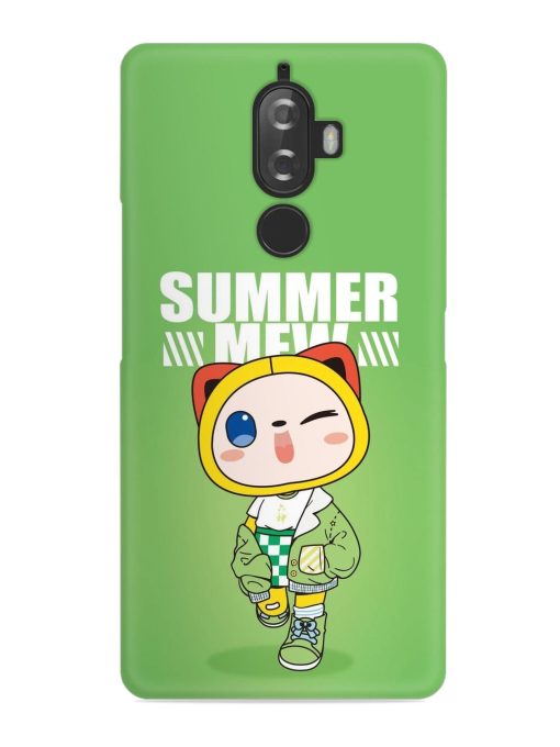 Summer Mew Snap Case for Lenovo K8 Plus Zapvi