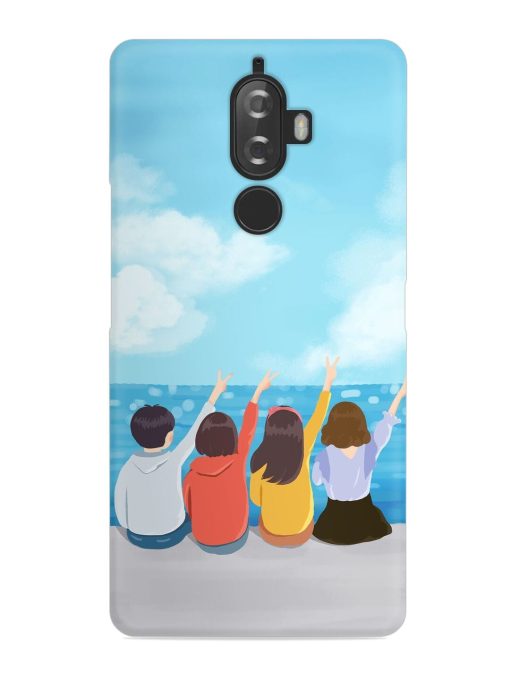 Happy Kids Snap Case for Lenovo K8 Plus