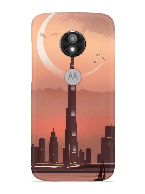 Landmark Burj Khalifa Snap Case for Motorola Moto E5 Play Zapvi