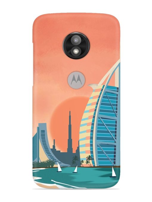 Dubai Architectural Scenery Snap Case for Motorola Moto E5 Play Zapvi