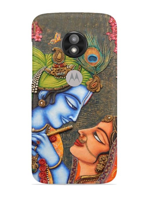 Lord Radha Krishna Flute Art Snap Case for Motorola Moto E5 Play Zapvi