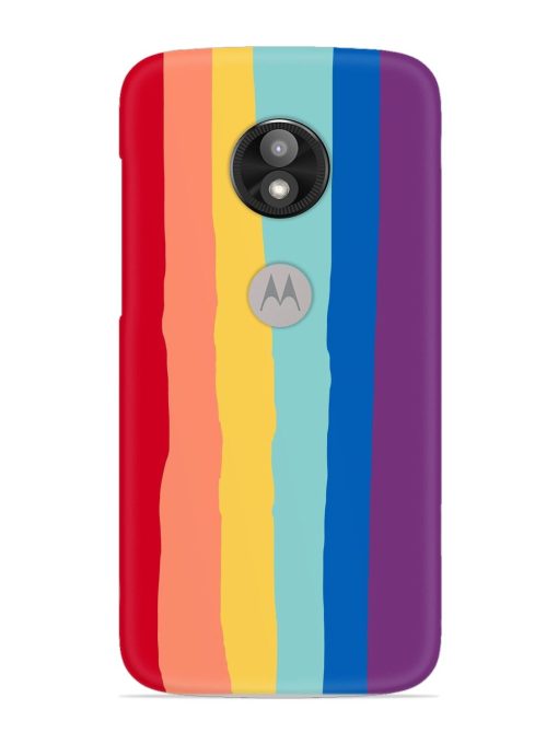 Rainbow Genuine Liquid Snap Case for Motorola Moto E5 Play Zapvi