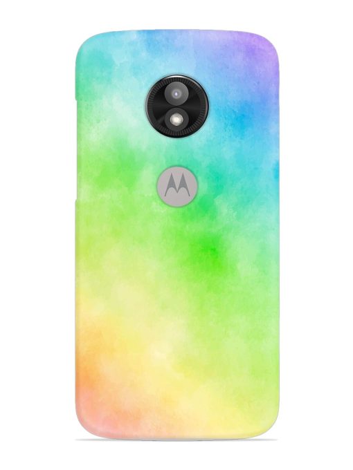 Watercolor Mixture Snap Case for Motorola Moto E5 Play