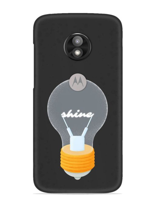 Bulb Background Snap Case for Motorola Moto E5 Play