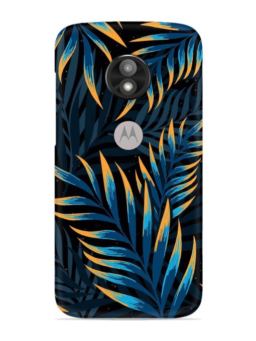 Abstract Leaf Art Snap Case for Motorola Moto E5 Play Zapvi