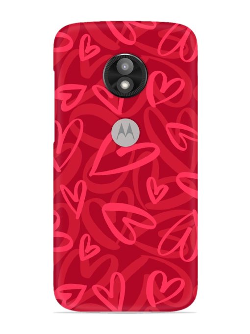 Seamless Romantic Pattern Snap Case for Motorola Moto E5 Play Zapvi