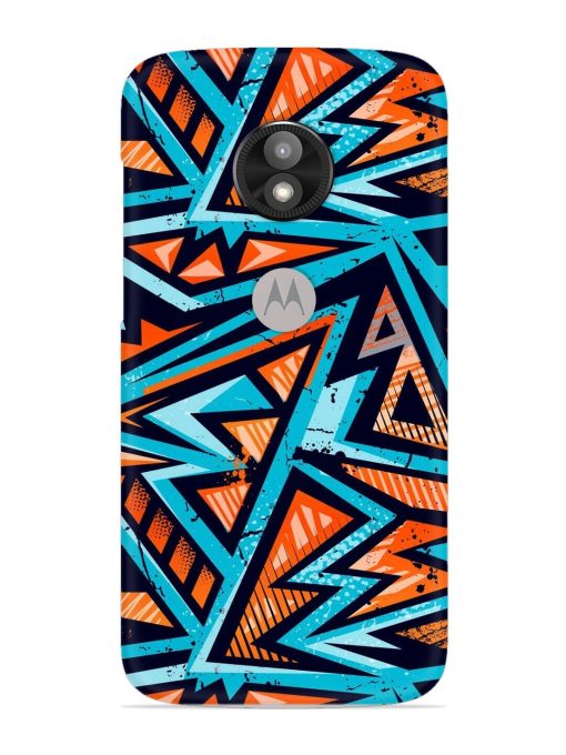 Abstract Seamless Grunge Snap Case for Motorola Moto E5 Play Zapvi