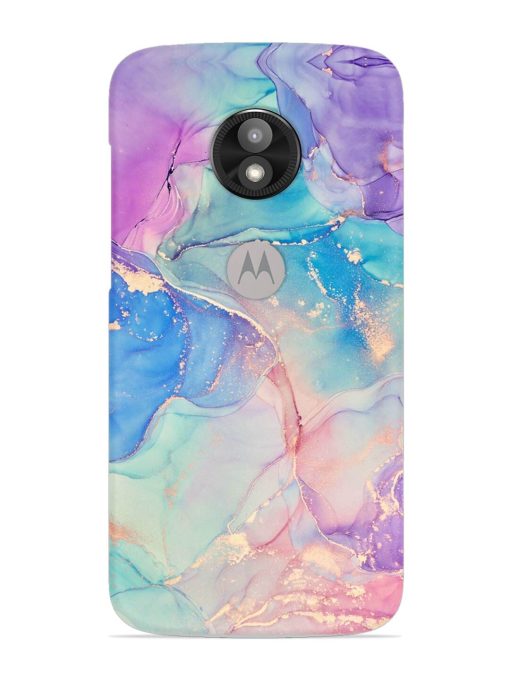 Alcohol Ink Colors Snap Case for Motorola Moto E5 Play Zapvi