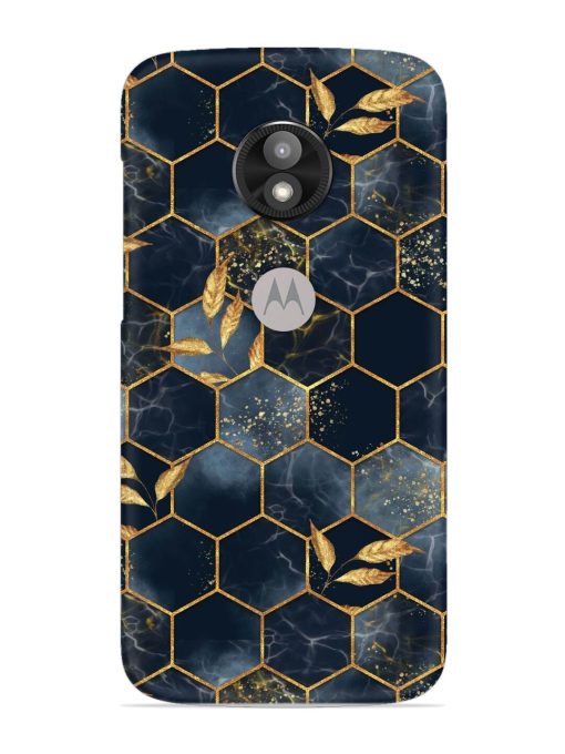 Marble Hexagon Seamless Snap Case for Motorola Moto E5 Play