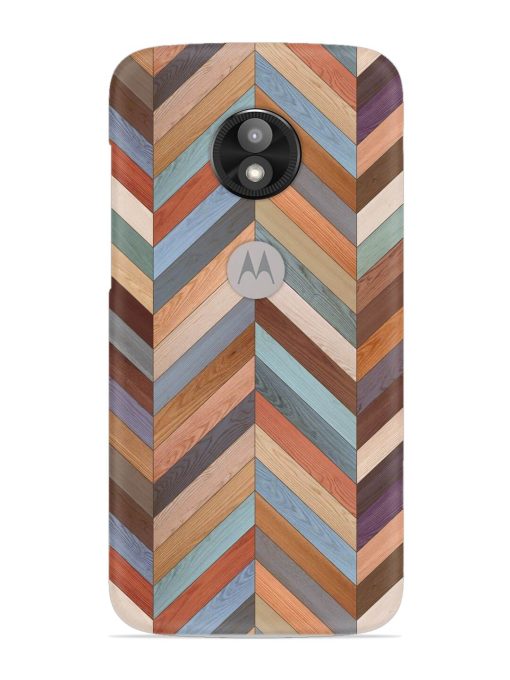 Seamless Wood Parquet Snap Case for Motorola Moto E5 Play Zapvi