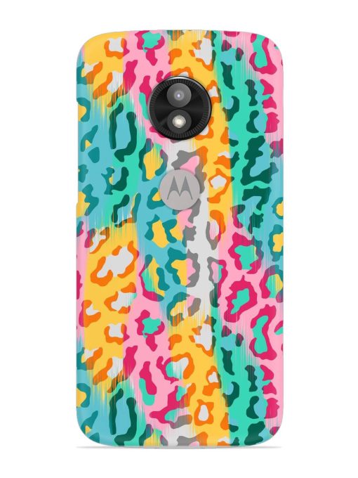 Seamless Vector Colorful Snap Case for Motorola Moto E5 Play Zapvi