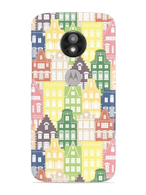 Seamless Shapes Pattern Snap Case for Motorola Moto E5 Play Zapvi