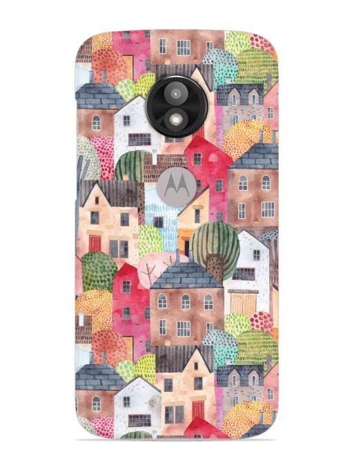 Abstract Seamless Pattern Snap Case for Motorola Moto E5 Play Zapvi