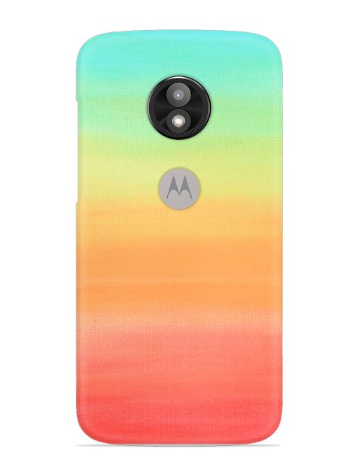 Background Sky Watercolor Snap Case for Motorola Moto E5 Play Zapvi