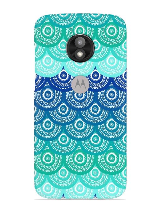 Ethnic Seamless Pattern Snap Case for Motorola Moto E5 Play Zapvi