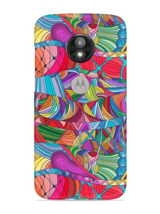 Seamless Patterns Hand Drawn Snap Case for Motorola Moto E5 Play