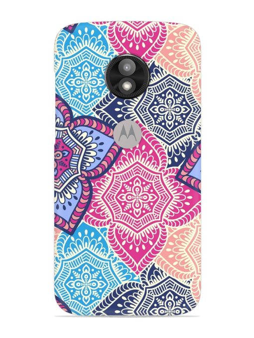 Ethnic Floral Seamless Snap Case for Motorola Moto E5 Play Zapvi