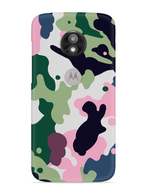 Seamless Funky Camouflage Snap Case for Motorola Moto E5 Play Zapvi