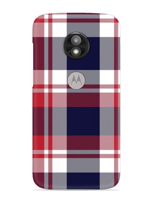 Classic Plaid Tartan Snap Case for Motorola Moto E5 Play Zapvi